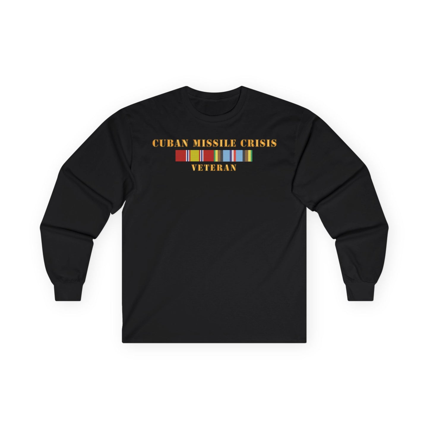 Unisex Ultra Cotton Long Sleeve Tee - USAF - Cuban Missile Crisis w AFEM COLD SVC X 300