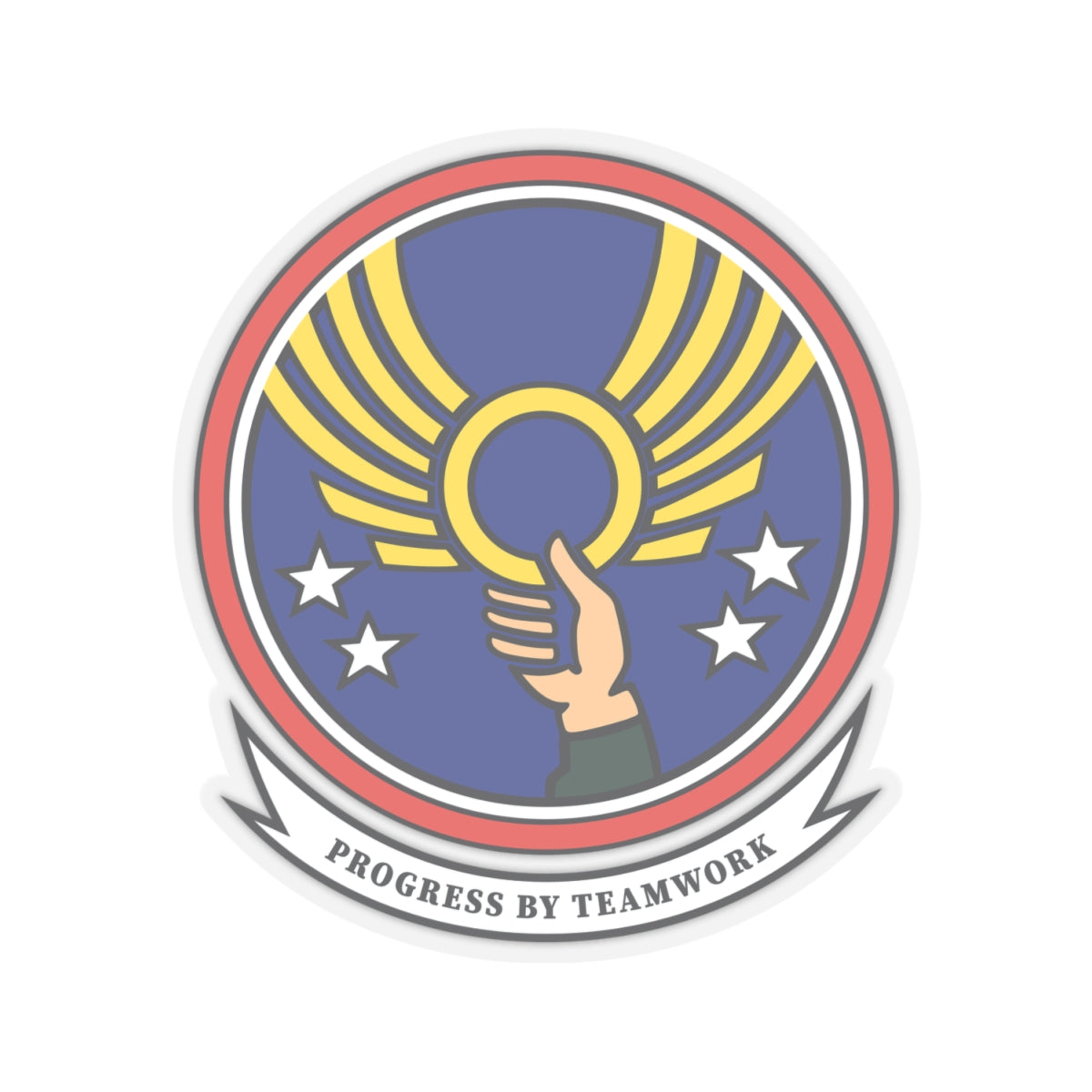 Kiss-Cut Stickers - USAF - 4th Civil Engineer Squadron wo txt X 300