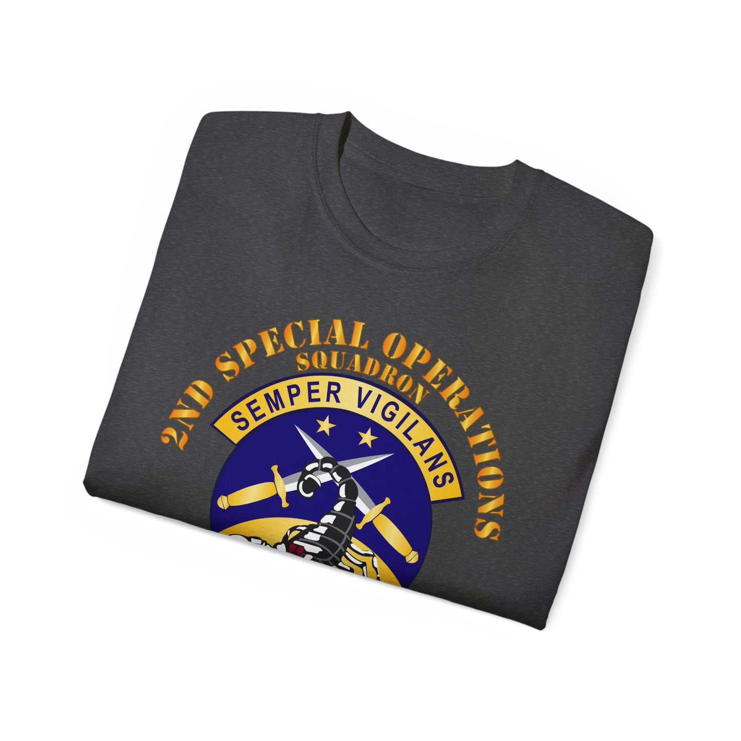 Unisex Ultra Cotton Tee - USAFSOF - 2nd Special Operations Squadron - 919th Operations Group