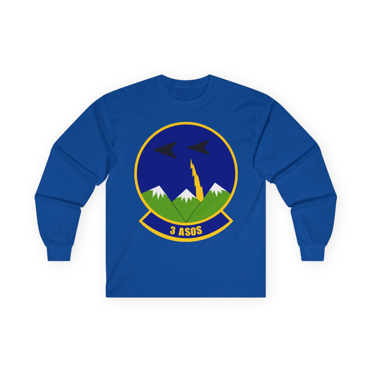 Unisex Ultra Cotton Long Sleeve Tee - USAF - 3rd Air Support Operations Squadron wo txt X 300