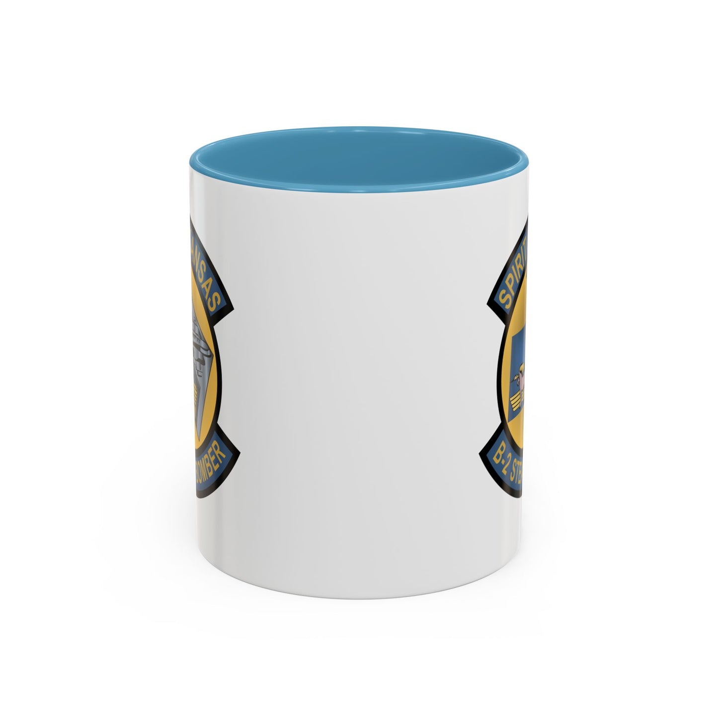 Accent Coffee Mug (11oz & 15oz) - USAF - B2 - Spirit of Kansas - Stealth Bomber wo txt X 300