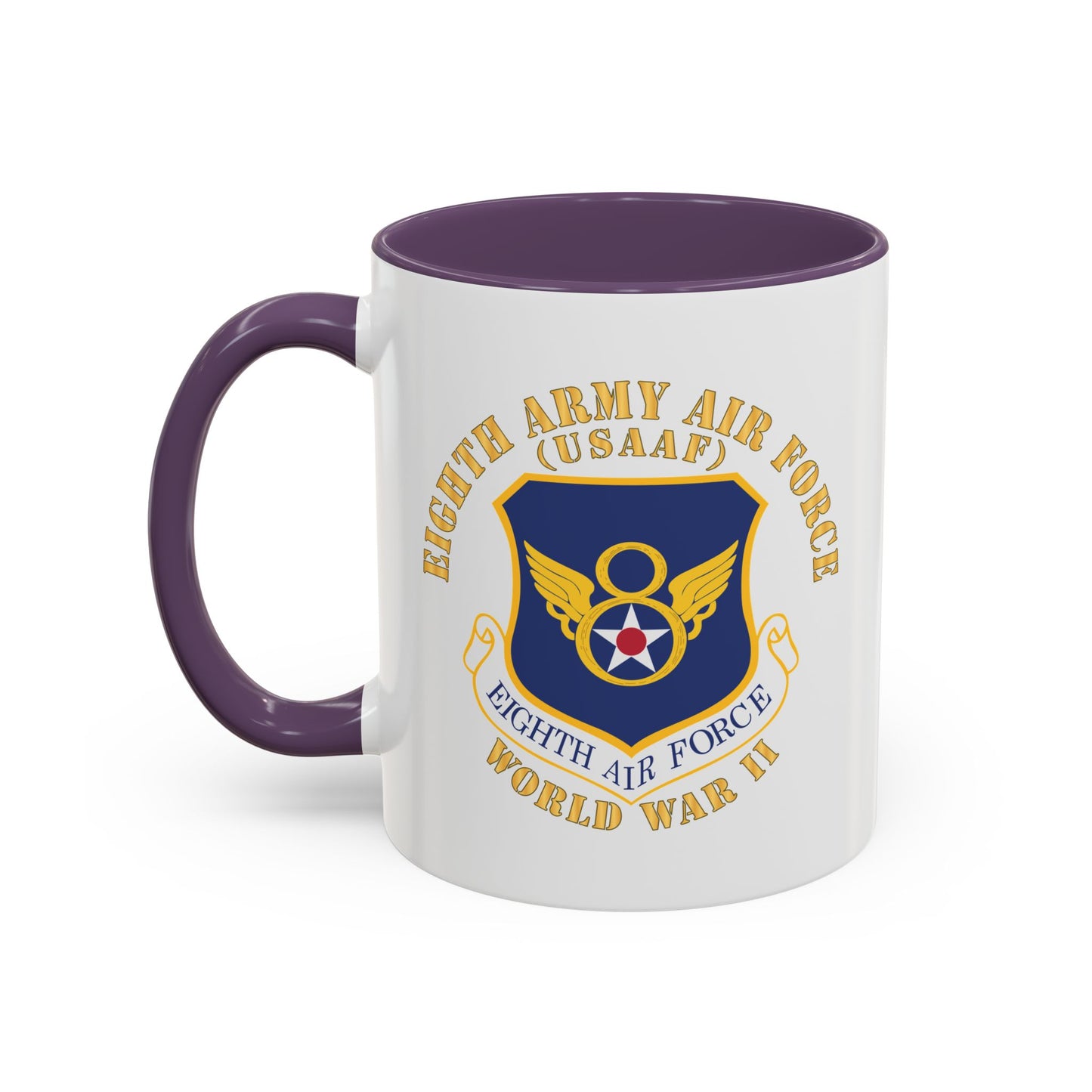 Accent Coffee Mug (11oz & 15oz) - USAF - 8th Air Force - WWII X 300