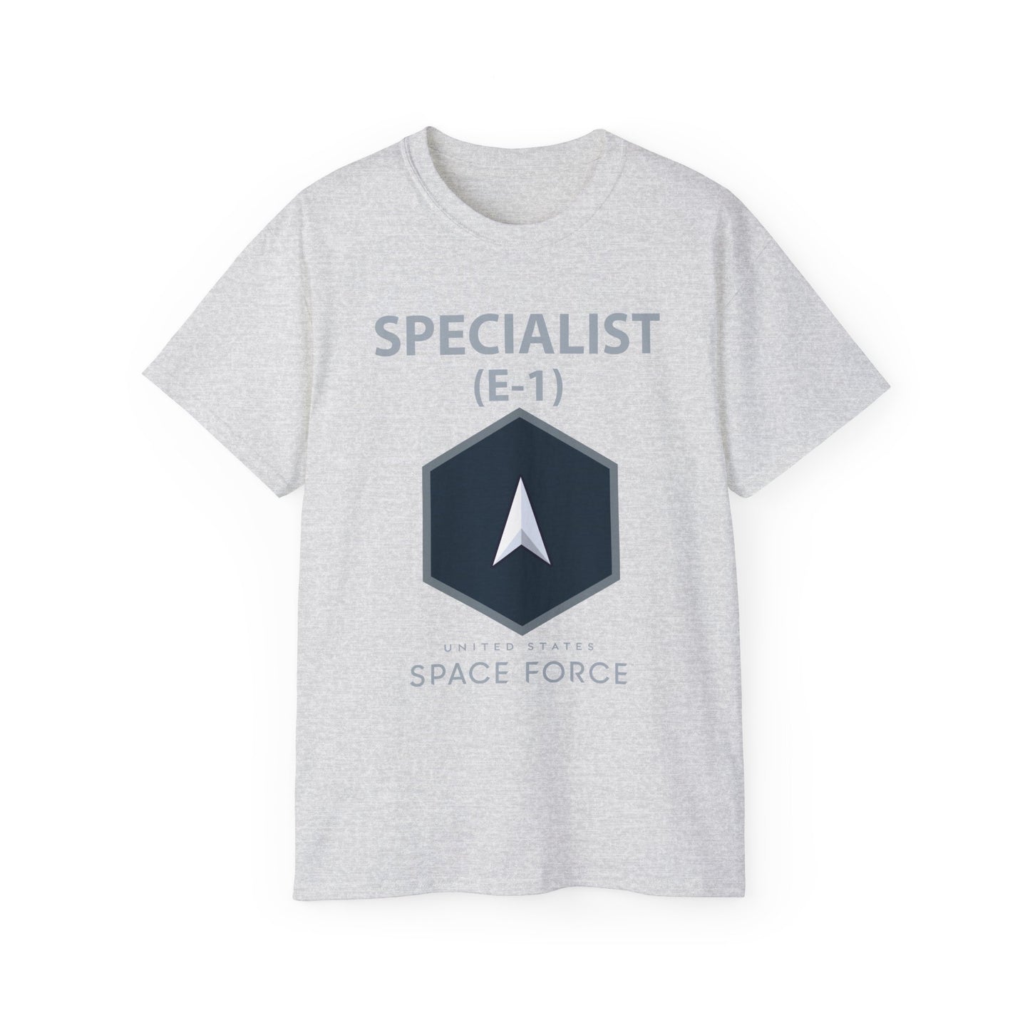 Unisex Ultra Cotton Tee - USSF - E1 Specialist - US Space Force X 300