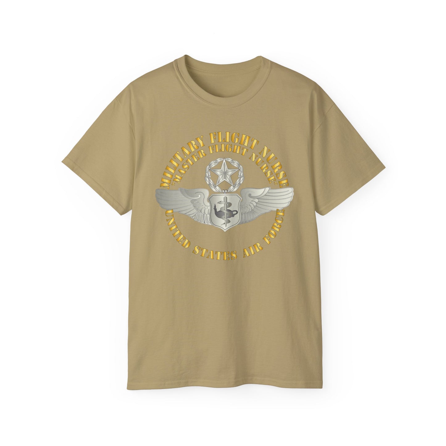 Unisex Ultra Cotton Tee - USAF - Military Flight Nurse - Flight Nurse - Master