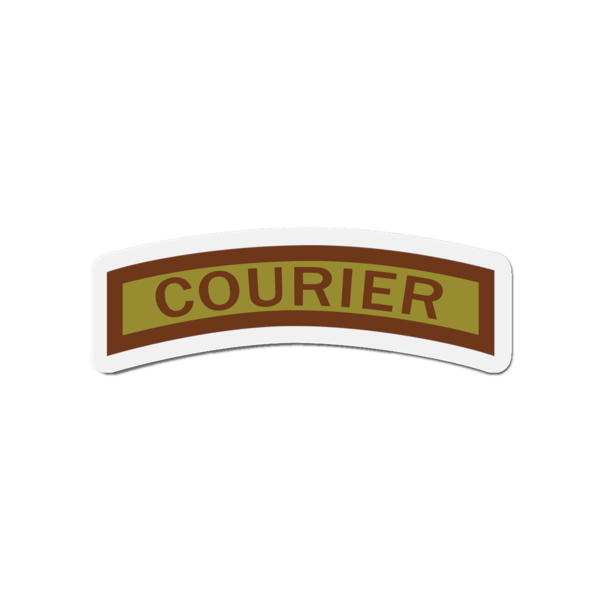 Die-Cut Magnet - USAF - COURIER Tab