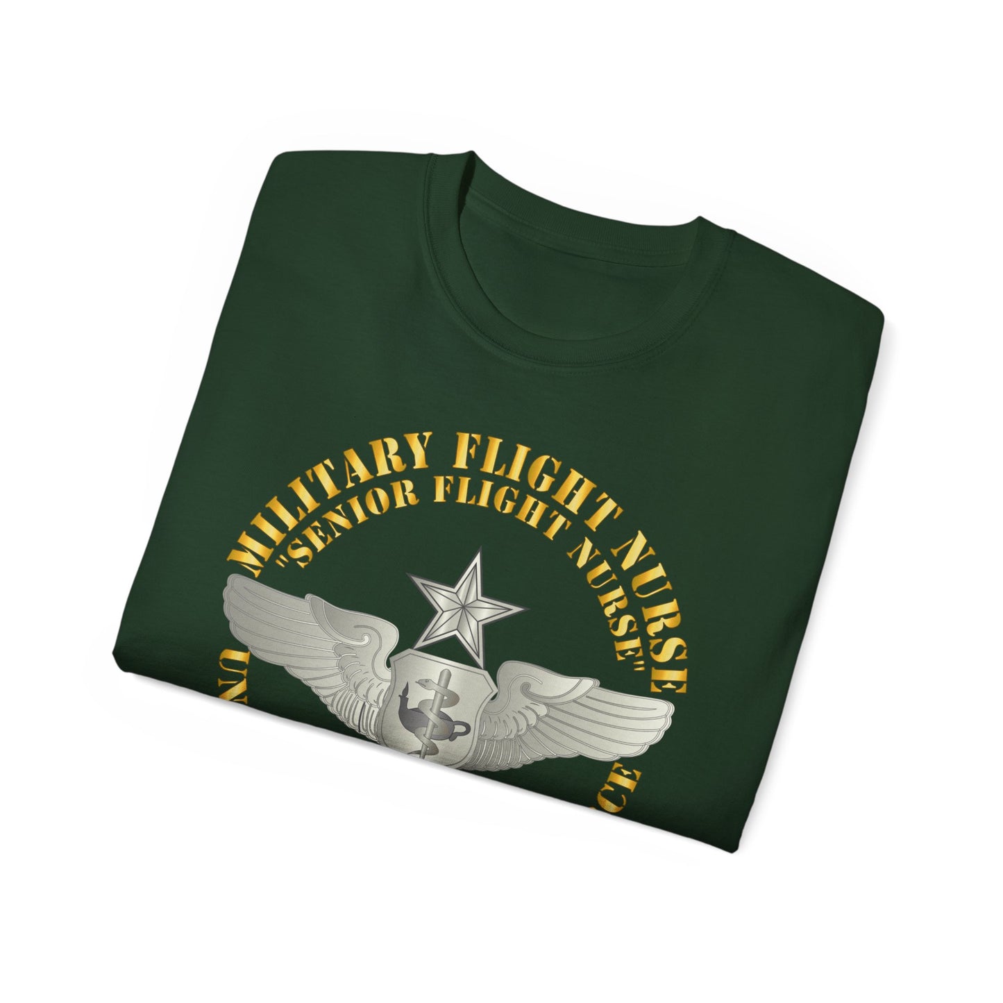 Unisex Ultra Cotton Tee - USAF - Military Flight Nurse - Flight Nurse - Senior