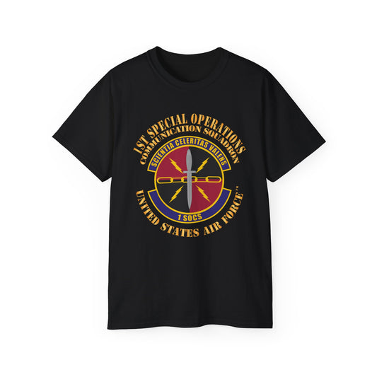 Unisex Ultra Cotton Tee - USAF - 1st Special Operations Communication Squadron X 300
