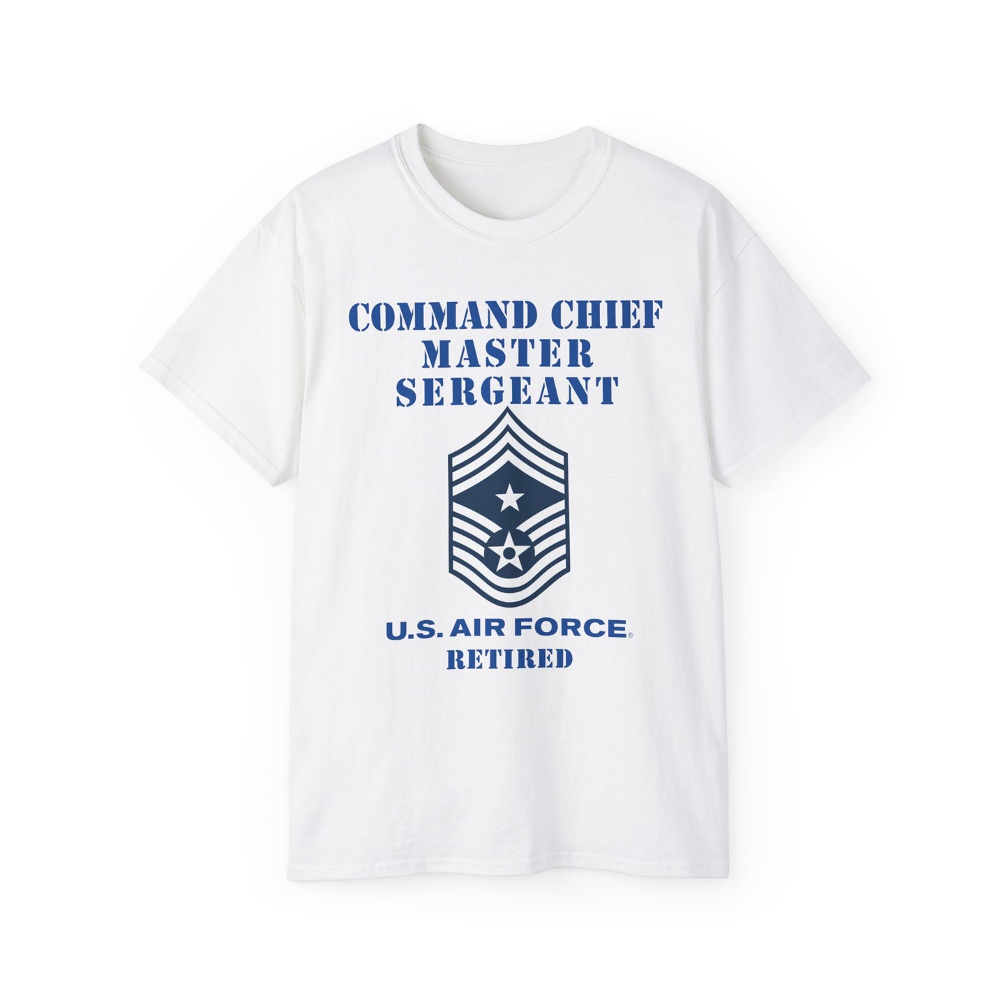 Unisex Ultra Cotton Tee - USAF - Command Chief Master Sergeant (E9c) - 2020 - Retired