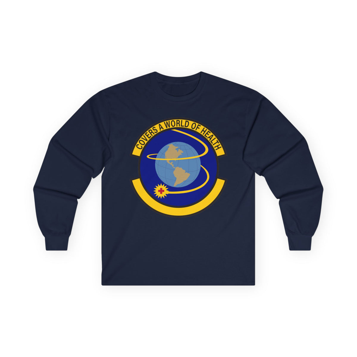 Unisex Ultra Cotton Long Sleeve Tee - USAF - 4th Operational Medical Readiness Sq wo txt X 300