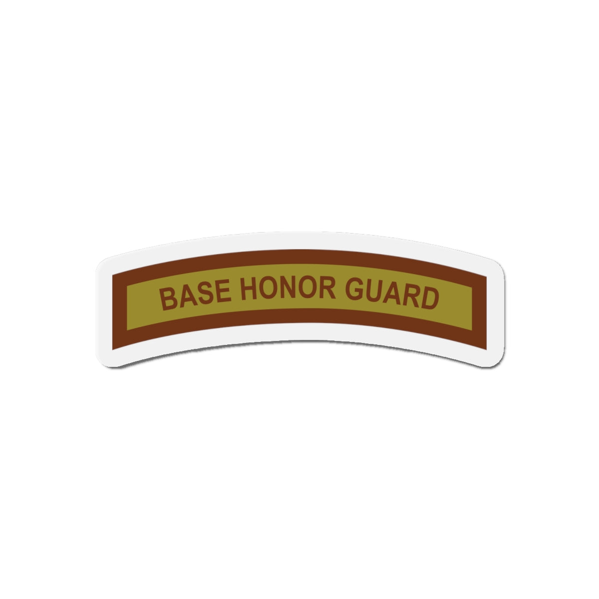Die-Cut Magnet - USAF - Base Honor Guard Tab - V1