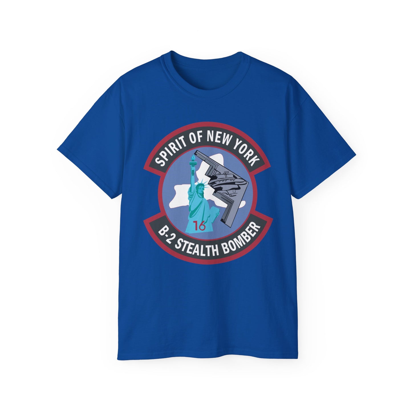 Unisex Ultra Cotton Tee - USAF - B2 - Spirit of New York - Stealth Bomber wo txt X 300