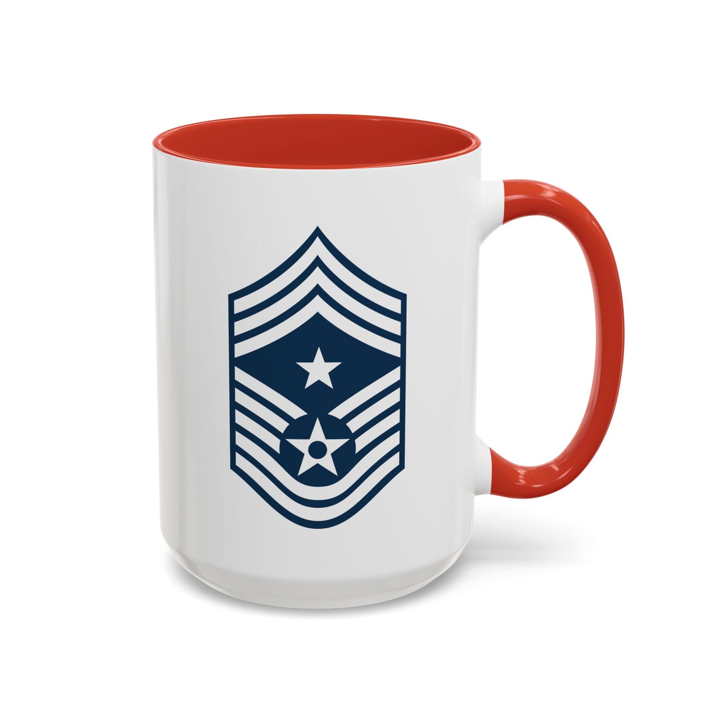 Accent Coffee Mug (11oz & 15oz) - USAF - Command Chief Master Sergeant (E9c) - 2020