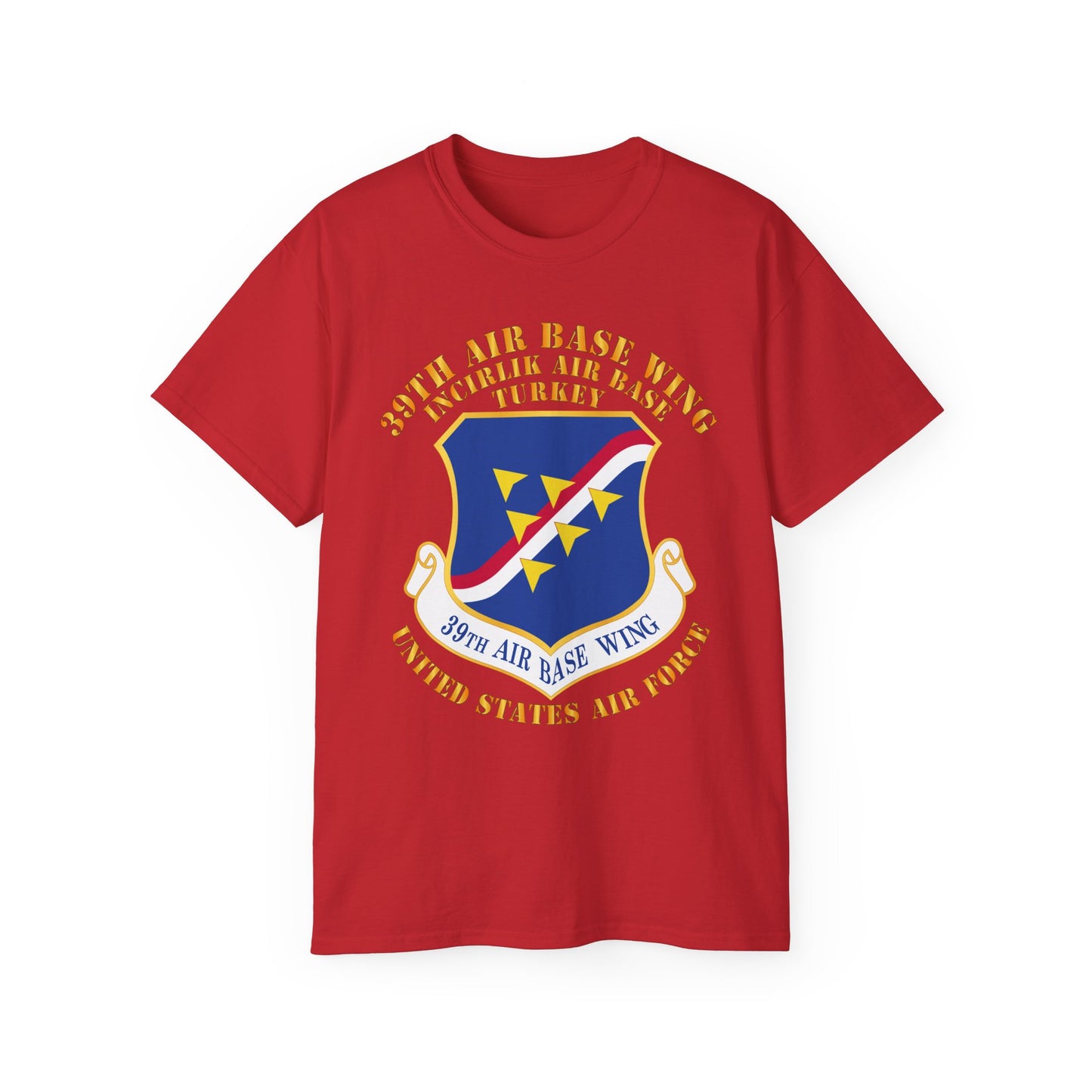 Unisex Ultra Cotton Tee - USAF - 39th Airbase Wing - 3rd AF - Incirlik Air Base - Turkey