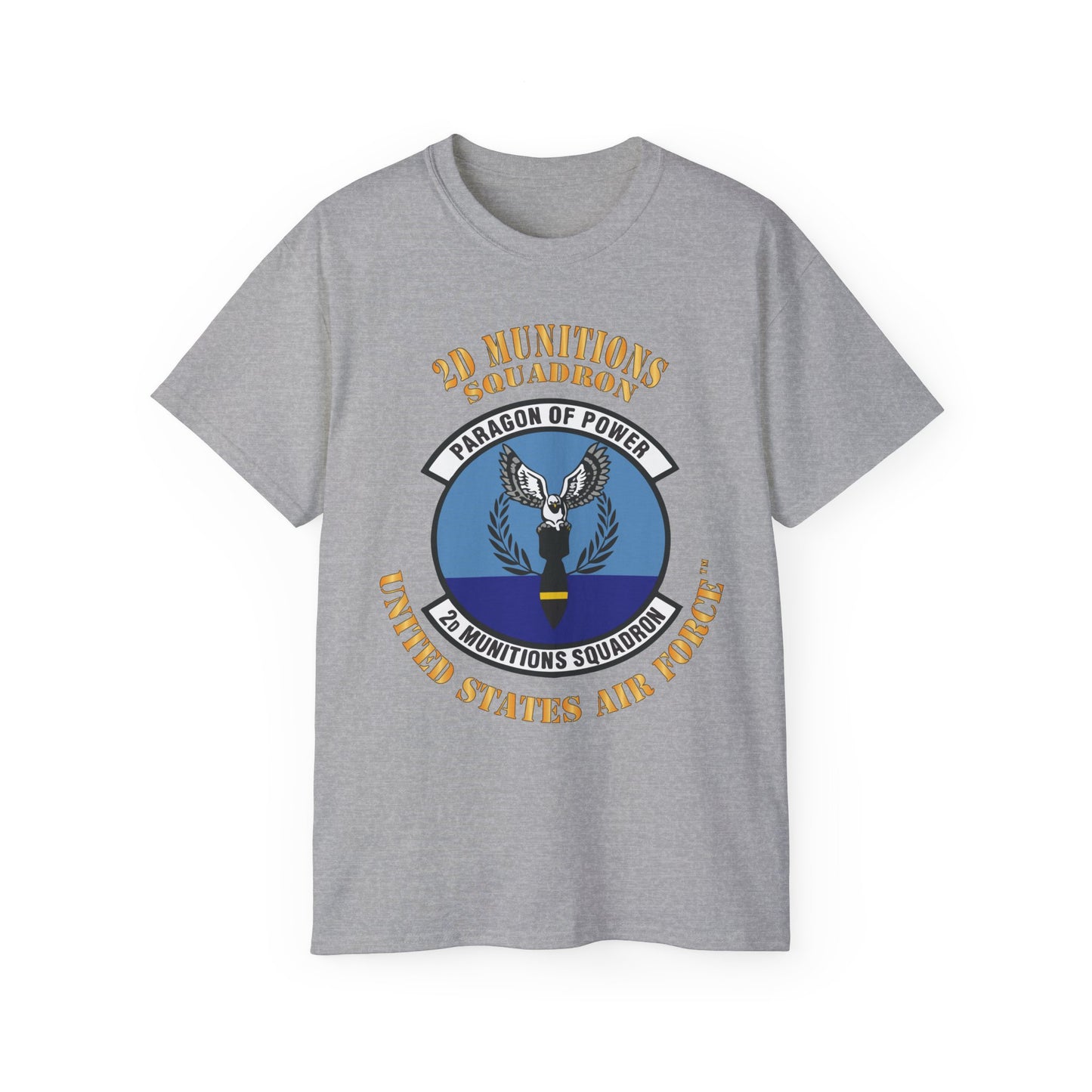Unisex Ultra Cotton Tee - USAF - 2nd Munitions Squadron