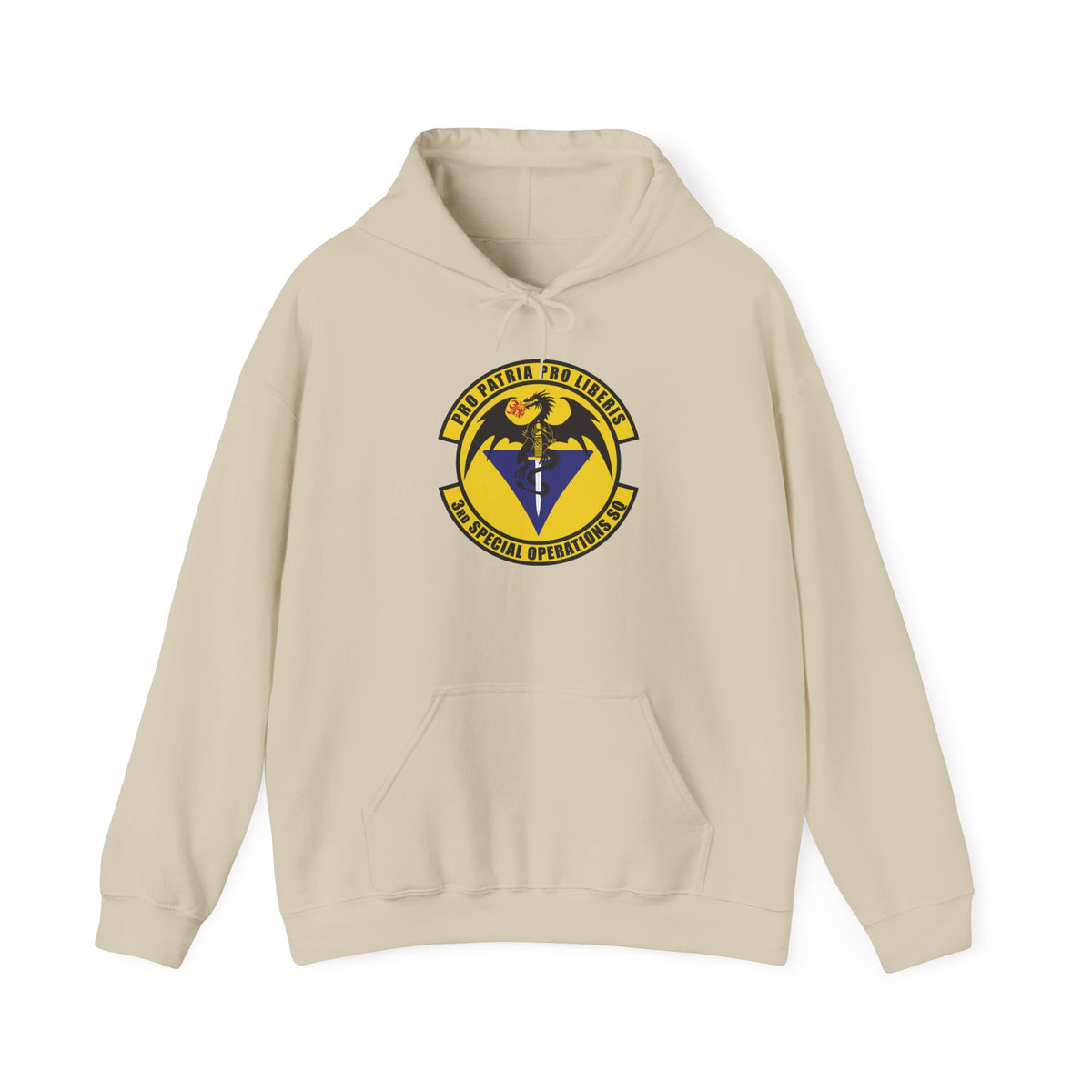 Unisex Heavy Blend Hooded Sweatshirt - USAF - 3rd Special Operations Squadron wo txt