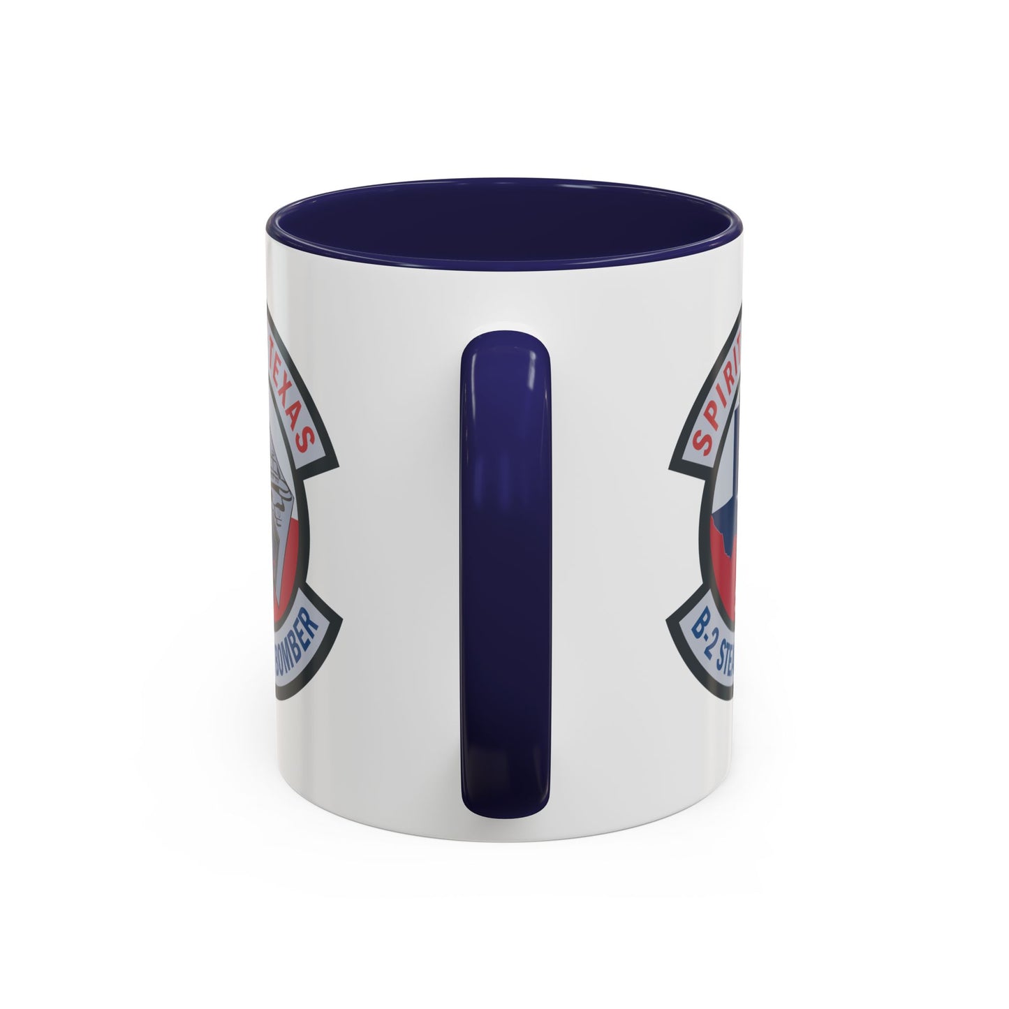 Accent Coffee Mug (11oz & 15oz) - USAF - B2 - Spirit of Texas - Stealth Bomber wo txt X 300