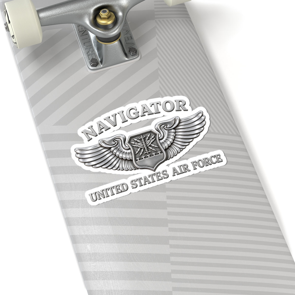 Kiss-Cut Stickers - USAF - Navigator Badge - United States Air Force - 3D - Enhanced