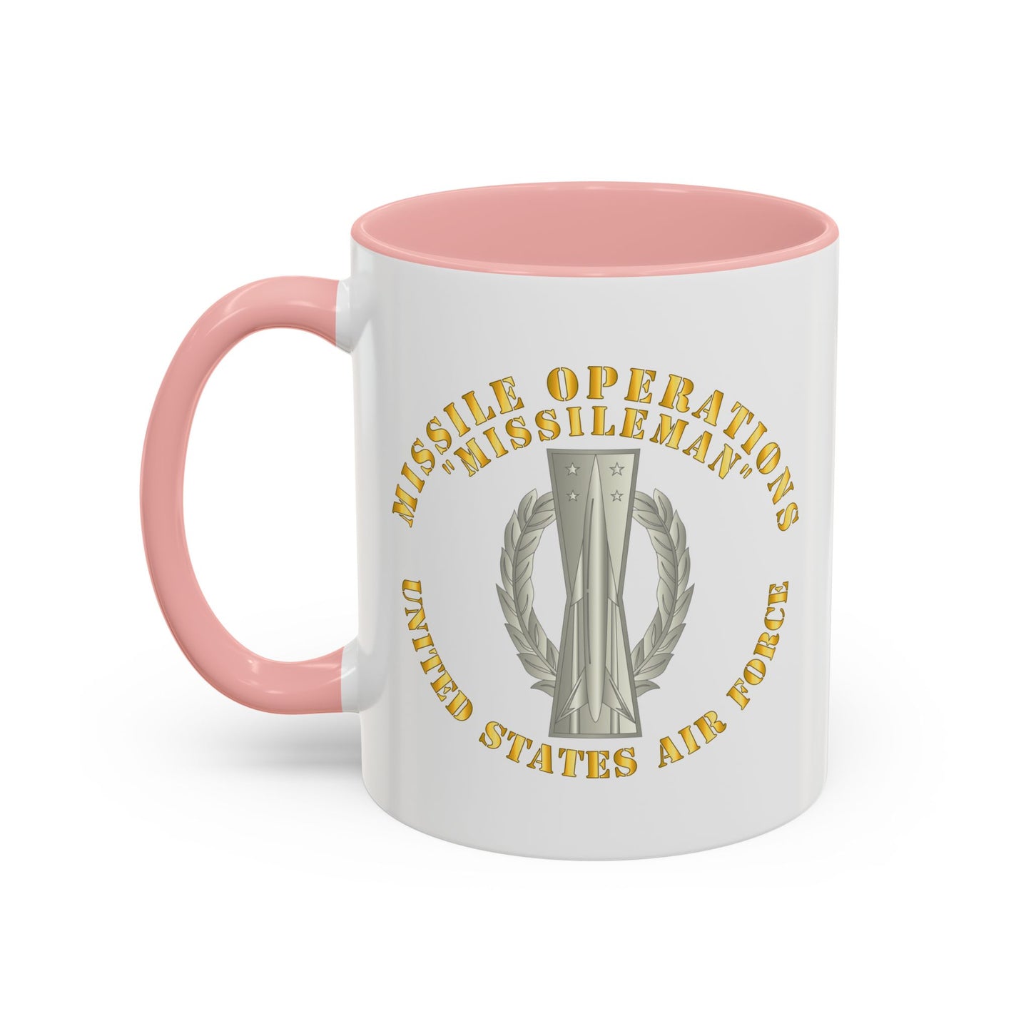 Accent Coffee Mug (11oz & 15oz) - USAF - Missile Operations - Missileman - Basic