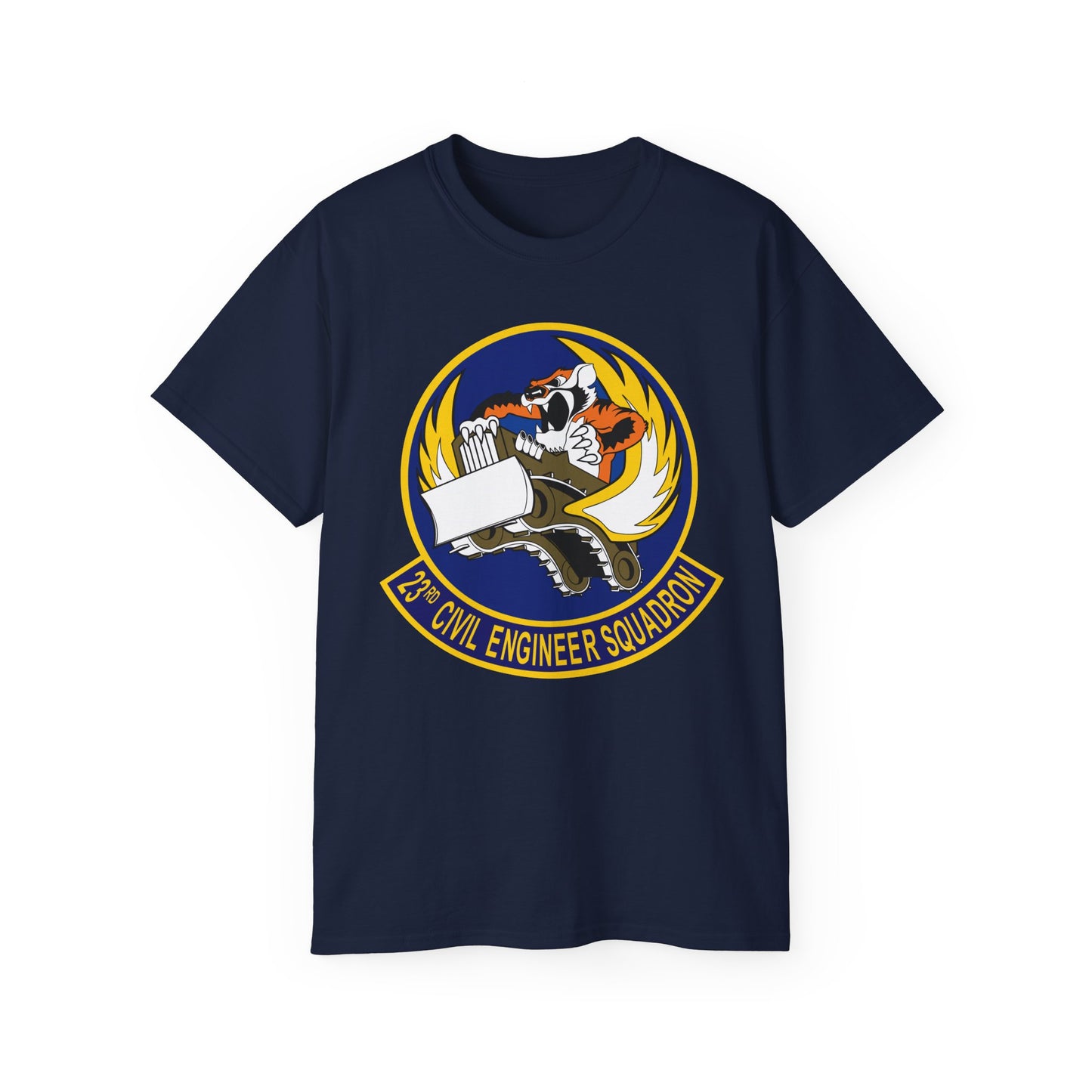 Unisex Ultra Cotton Tee - USAF - 23d Civil Engineer Squadron wo Txt