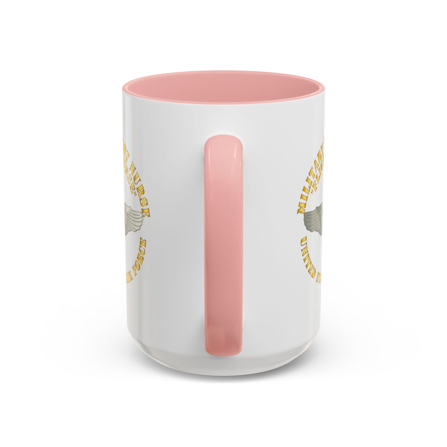 Accent Coffee Mug (11oz & 15oz) - USAF - Military Flight Nurse - Flight Nurse - Basic