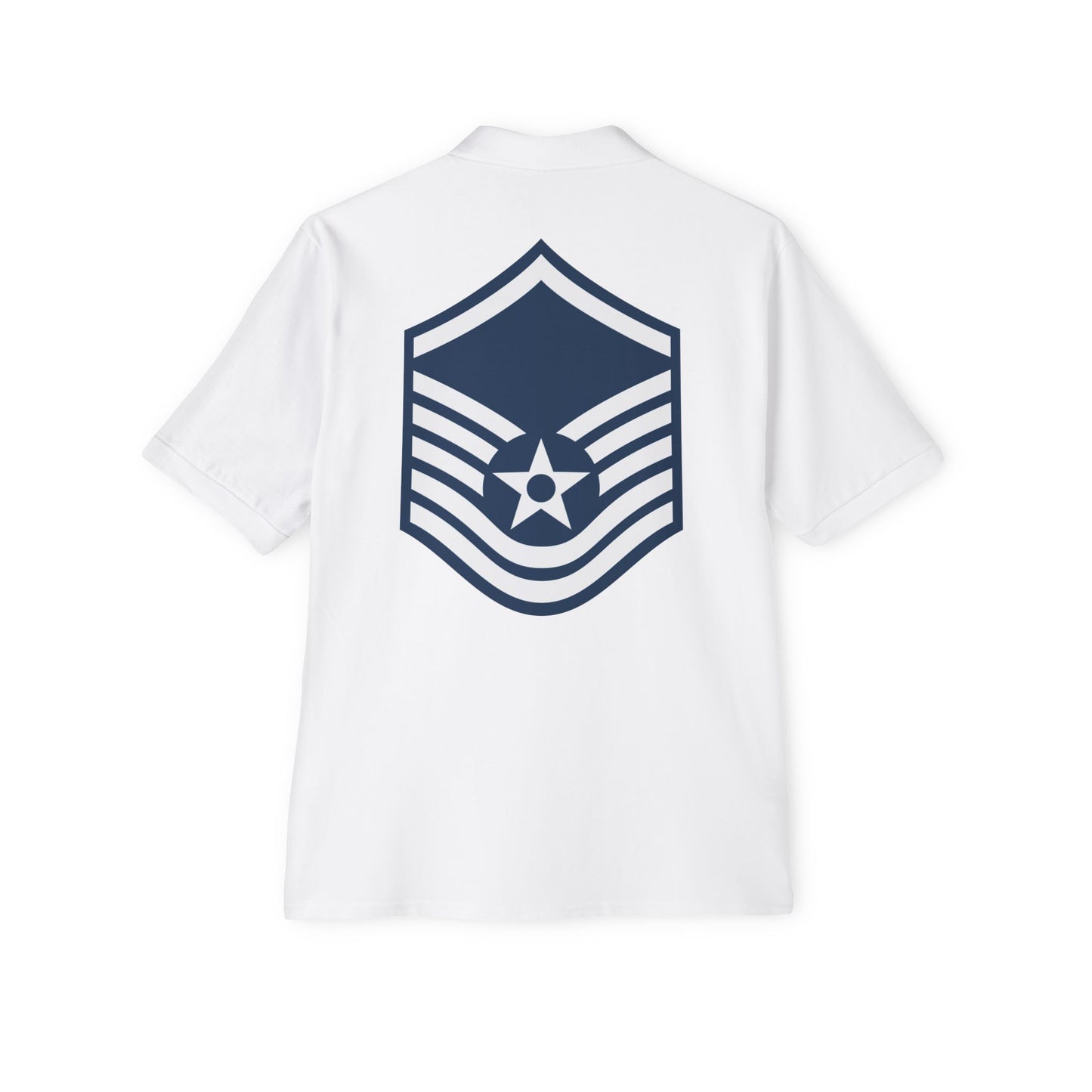 Men's Piqué Polo - USAF - Master Sergeant (E7a) - 2020