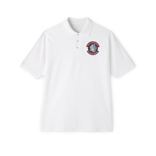 Men's Piqué Polo - USAF - B2 - Spirit of Mississippi - Stealth Bomber wo txt X 300