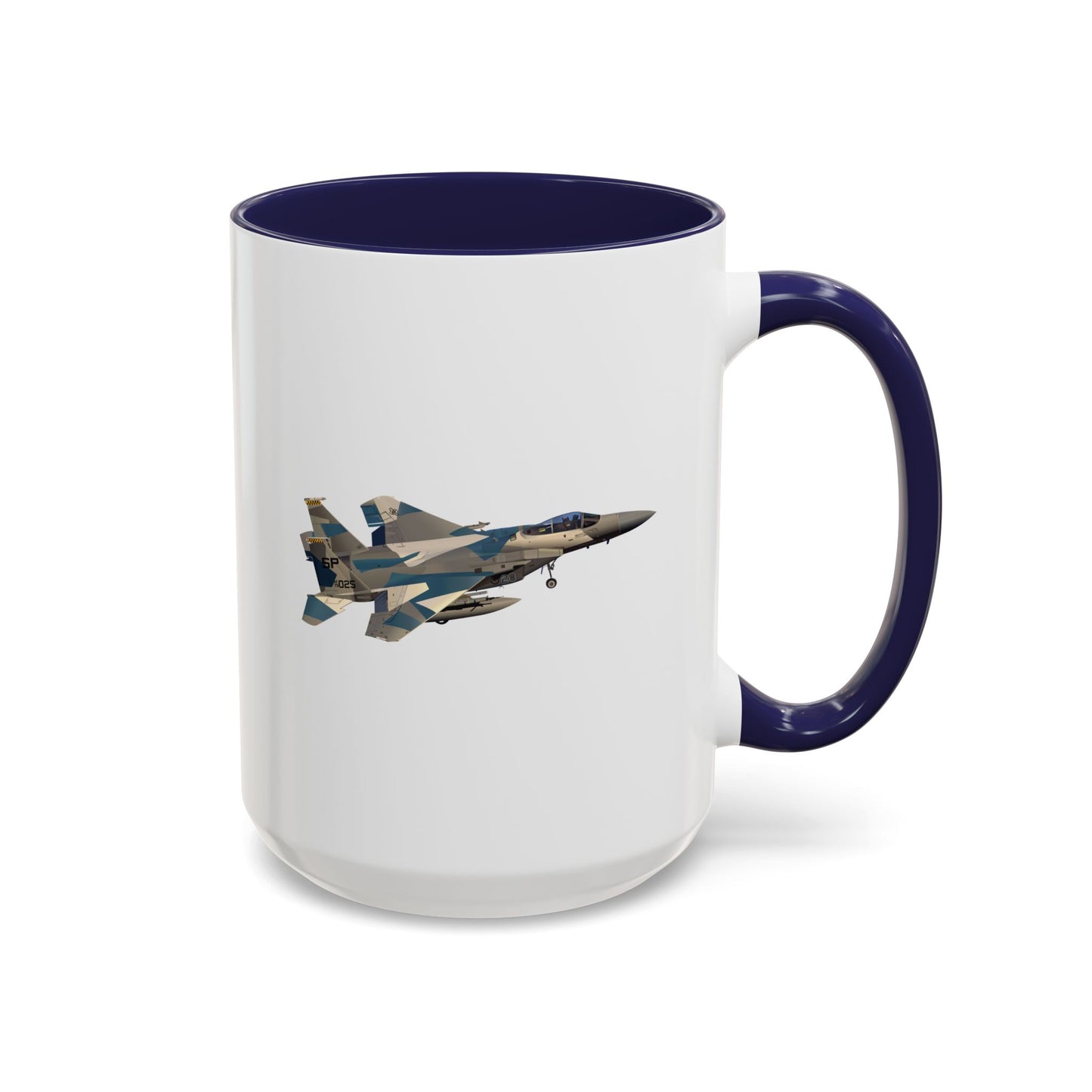 Accent Coffee Mug (11oz & 15oz) - USAF - F15 Eagle wo txt
