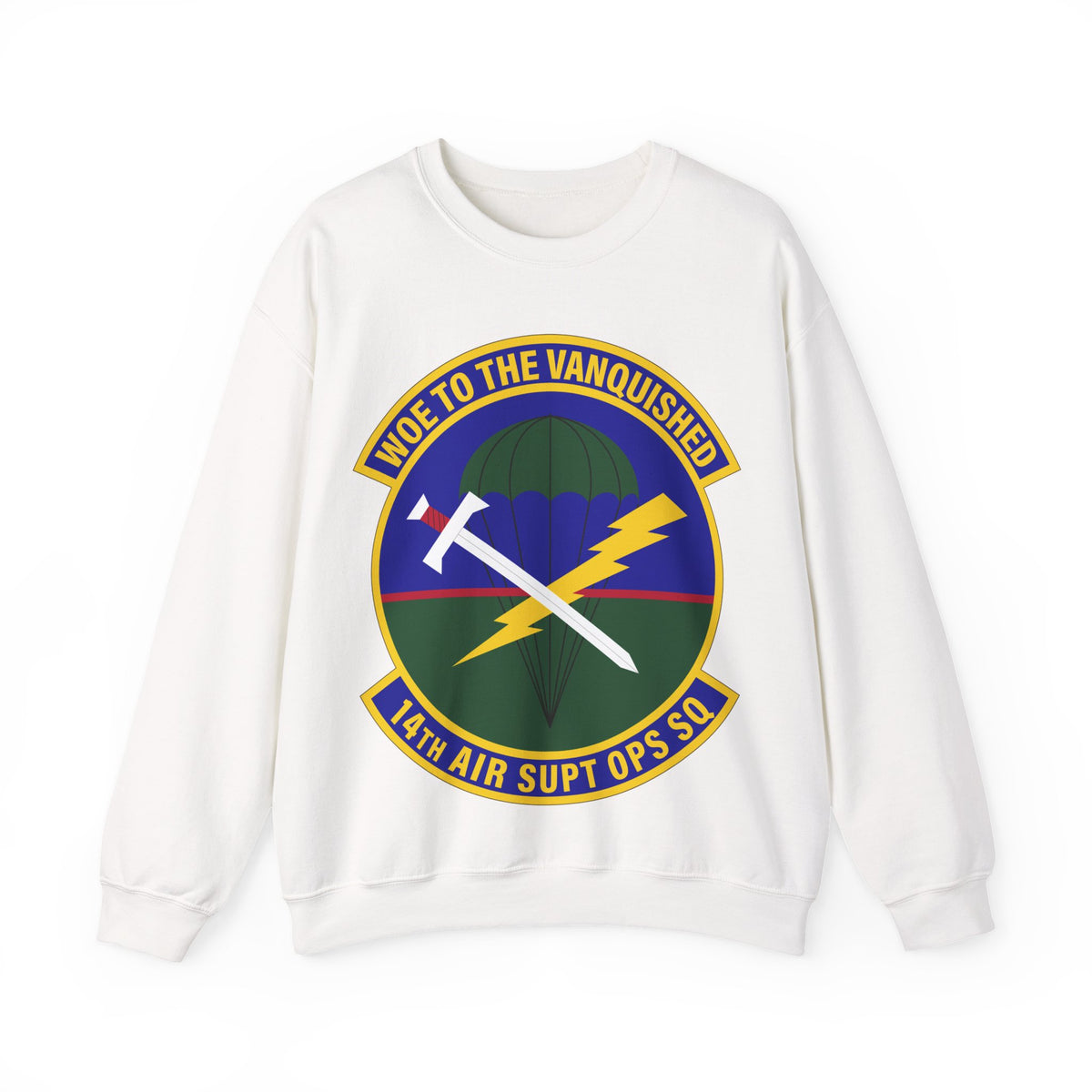 Crewneck Sweatshirt - USAF - 14th Air Support Operations Squadron wo txt
