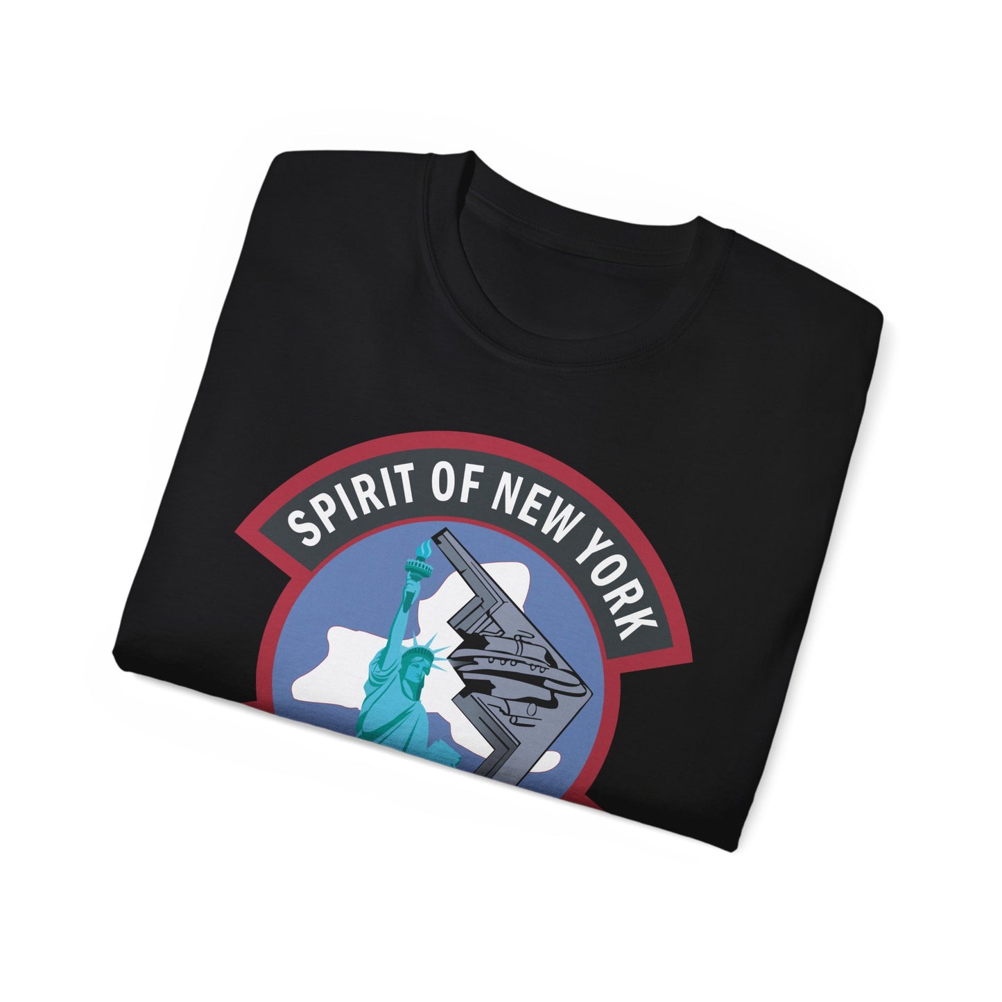Unisex Ultra Cotton Tee - USAF - B2 - Spirit of New York - Stealth Bomber wo txt X 300