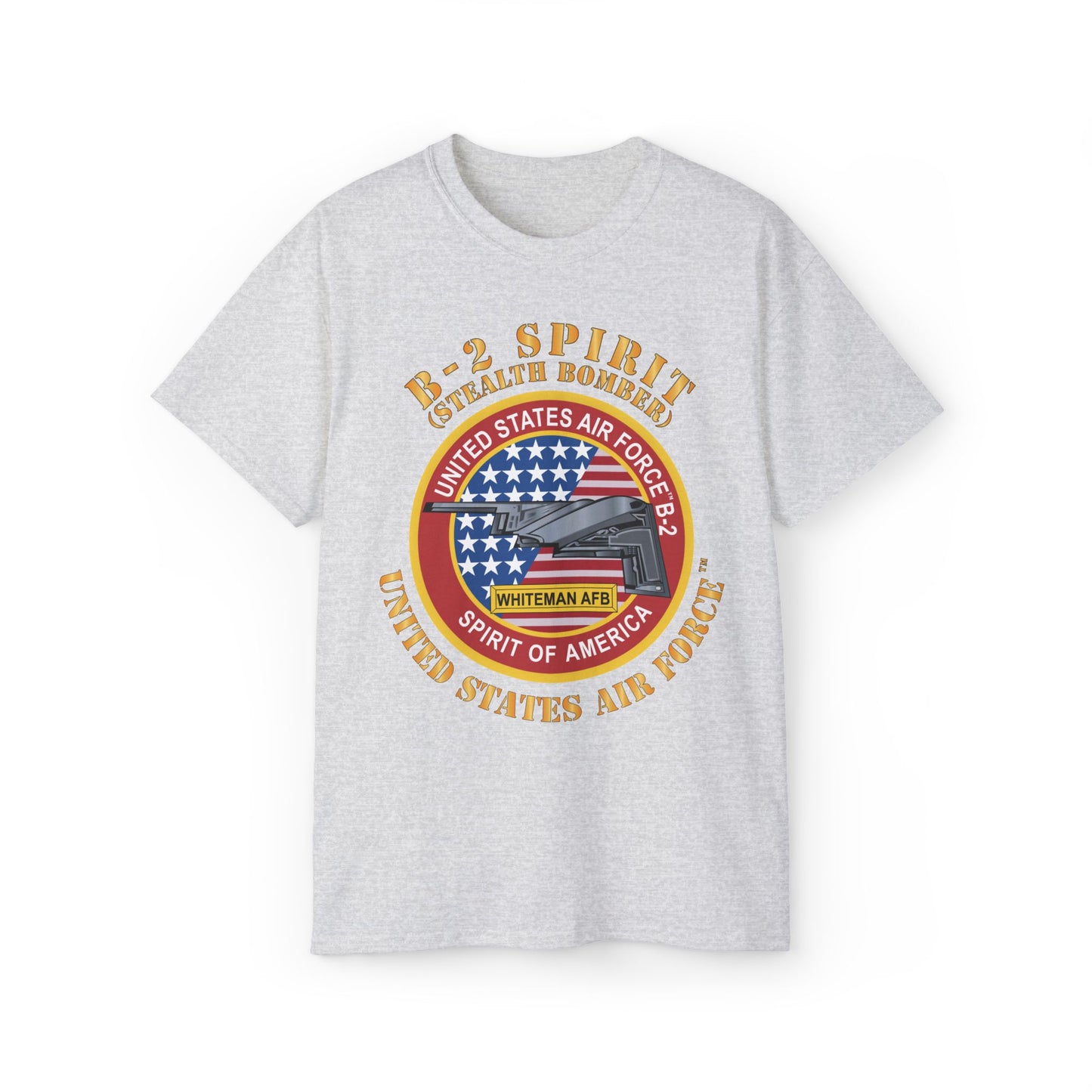 Unisex Ultra Cotton Tee - USAF - B2 - Spirit - Stealth Bomber X 300