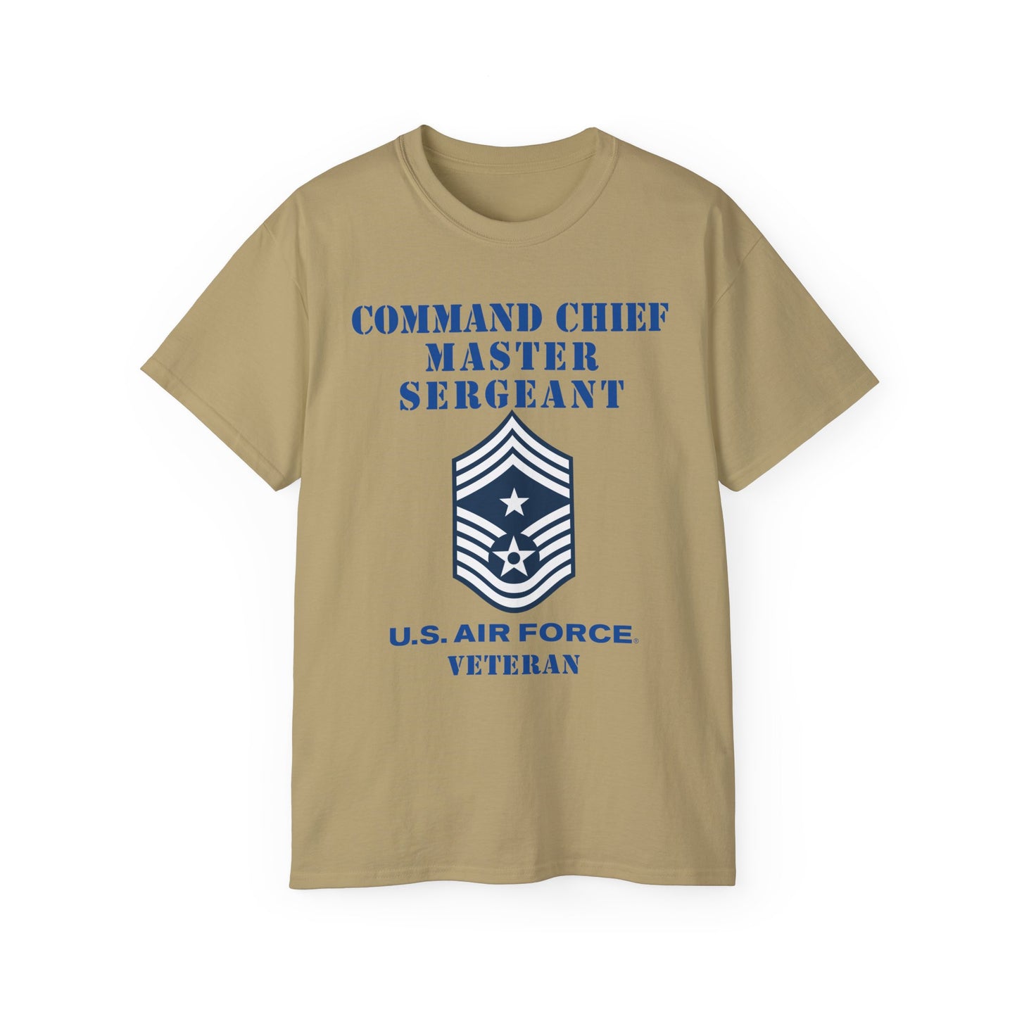 Unisex Ultra Cotton Tee - USAF - Command Chief Master Sergeant (E9c) - 2020 - Veteran