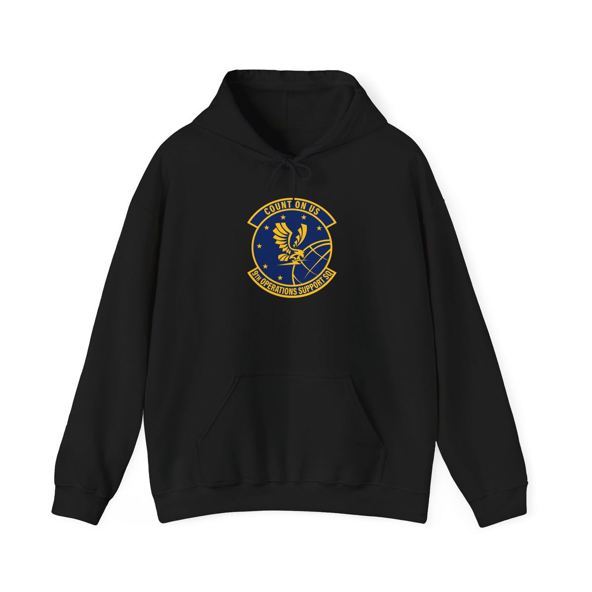 Unisex Heavy Blend Hooded Sweatshirt - USAF - 9th Operations Support Squadron wo txt X 300