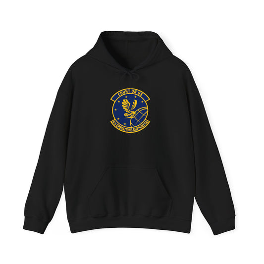 Unisex Heavy Blend Hooded Sweatshirt - USAF - 9th Operations Support Squadron wo txt X 300