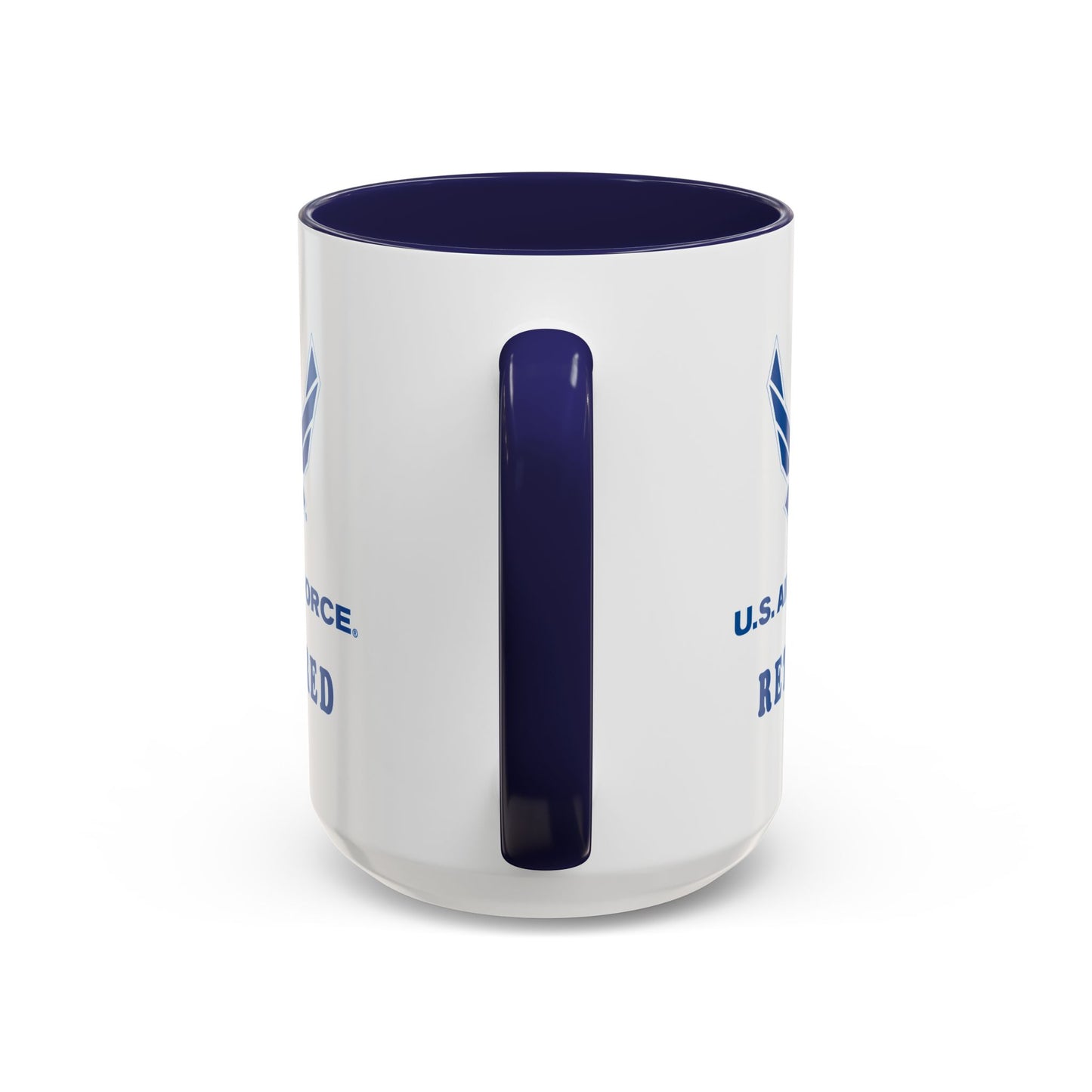 Accent Coffee Mug (11oz & 15oz) - USAF - Air Force - Retired X 300