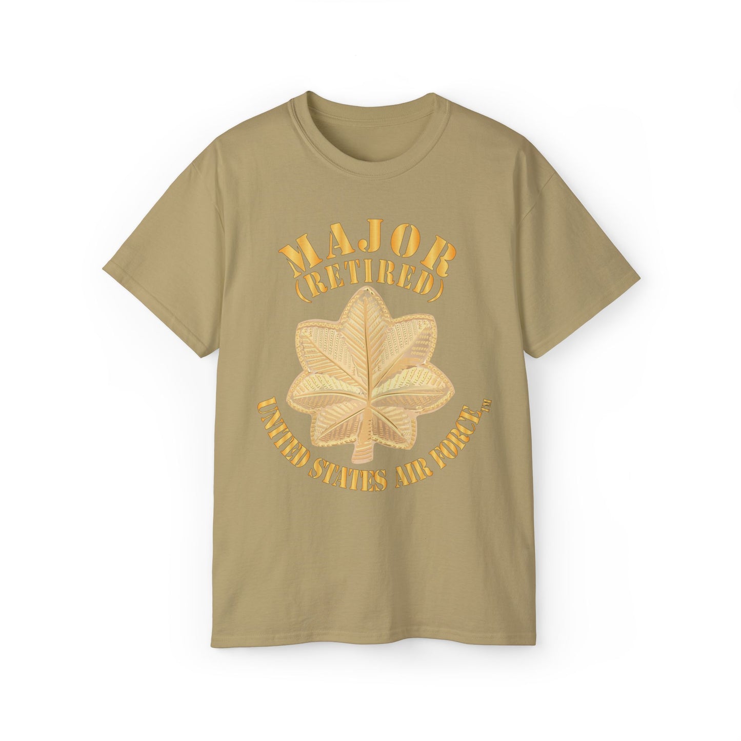 Unisex Ultra Cotton Tee - USAF - Major - Retired X 300