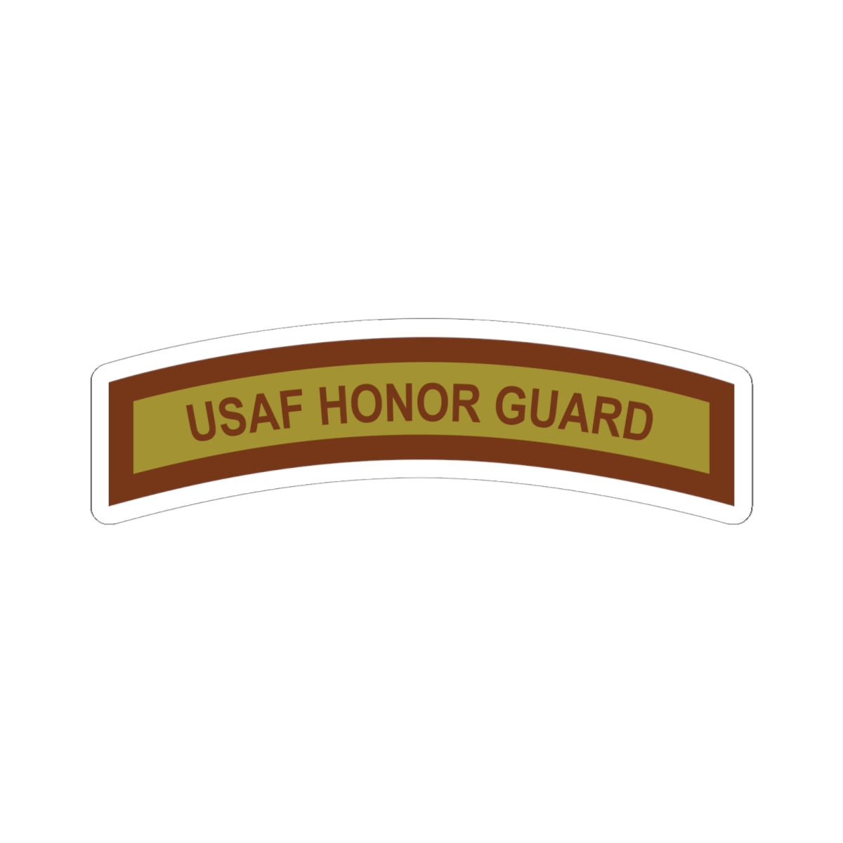 Kiss-Cut Stickers - USAF - Honor Guard Tab