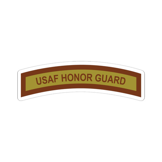 Kiss-Cut Stickers - USAF - Honor Guard Tab
