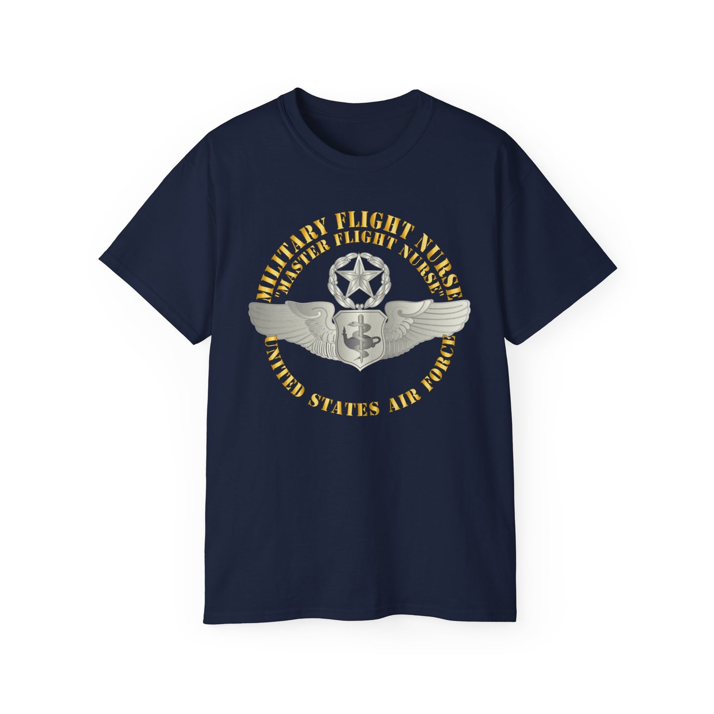 Unisex Ultra Cotton Tee - USAF - Military Flight Nurse - Flight Nurse - Master
