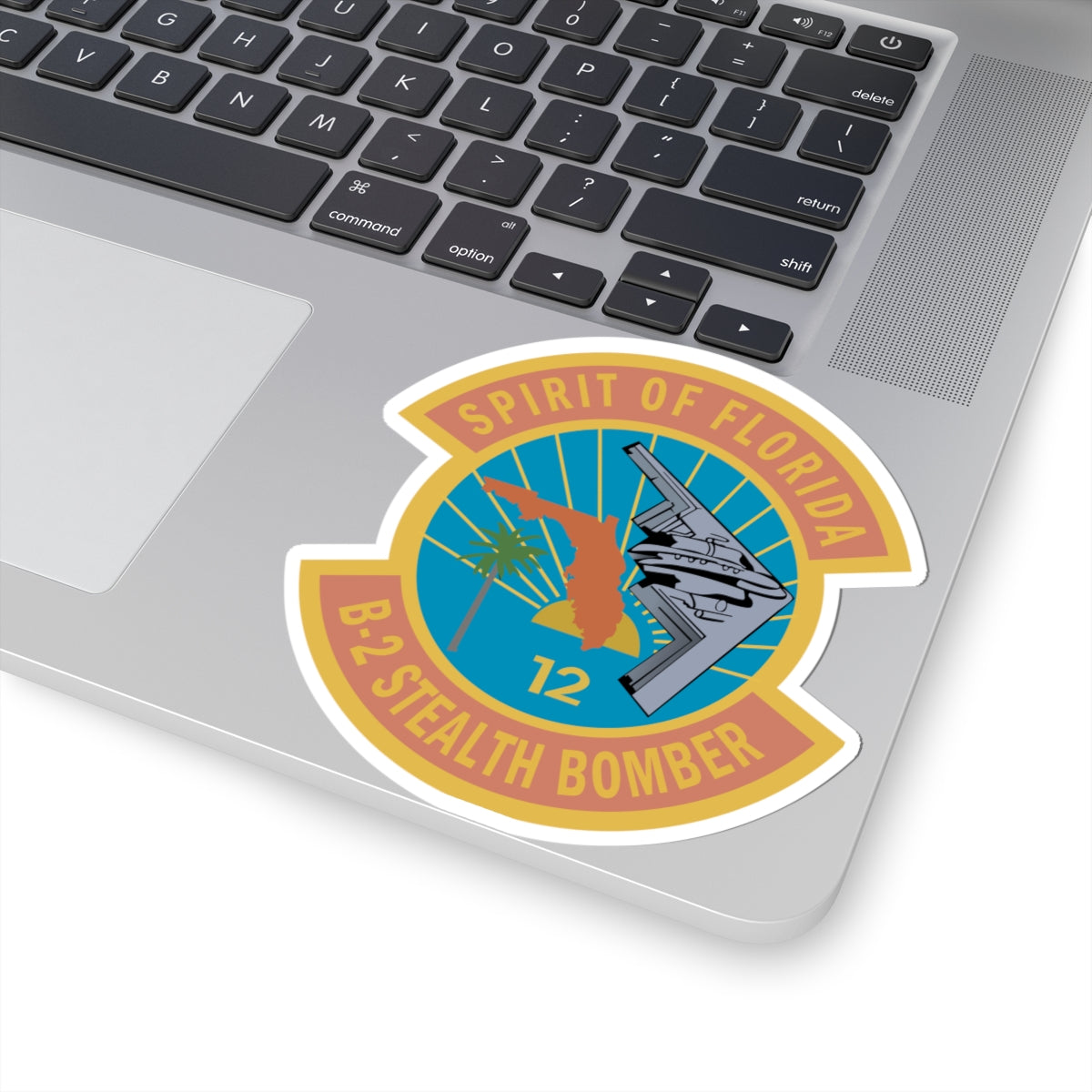 B-2 Spirit of Florida Stealth Bomber Sticker - USAF Kiss-Cut Decal