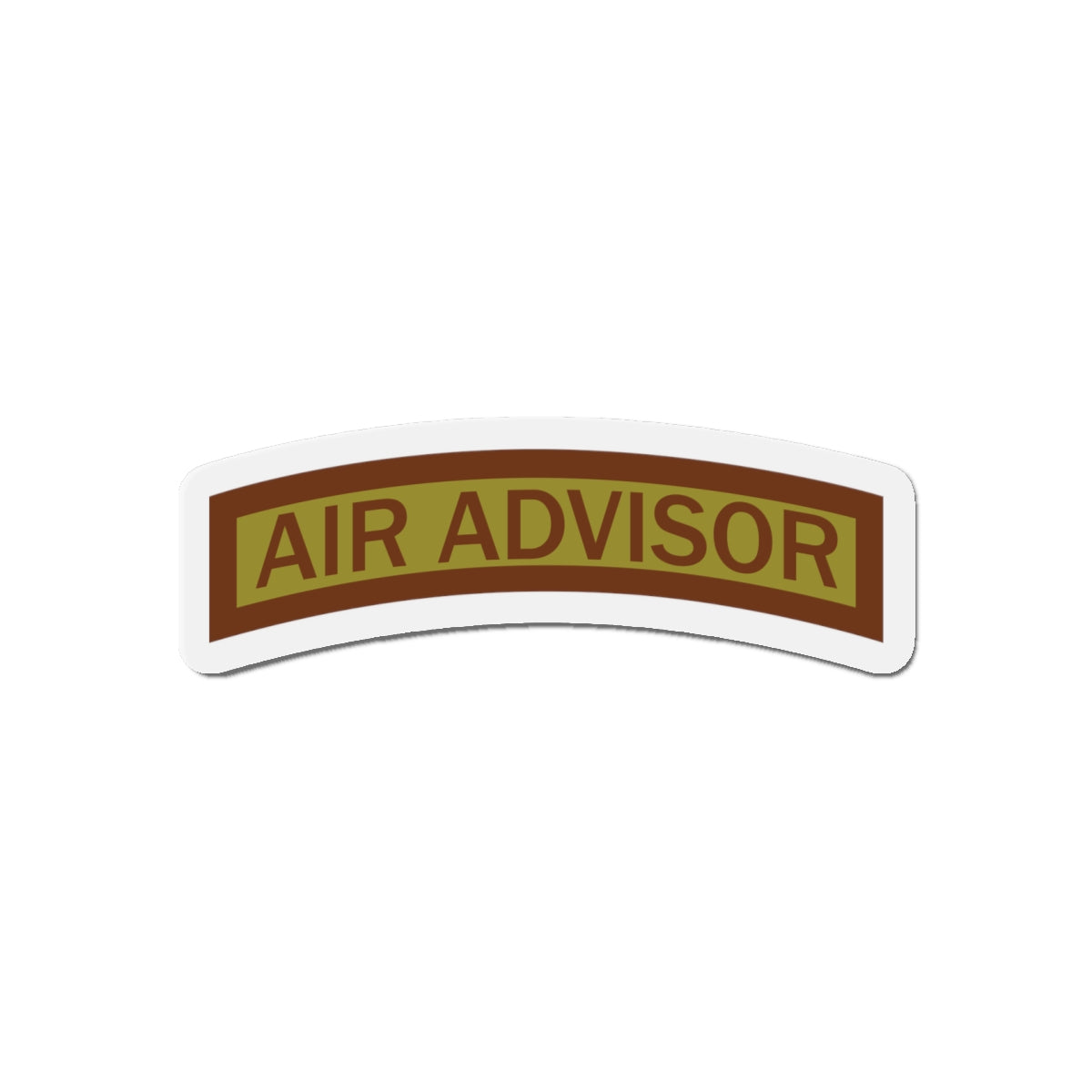 Die-Cut Magnet - USAF - Air Advisor Tab
