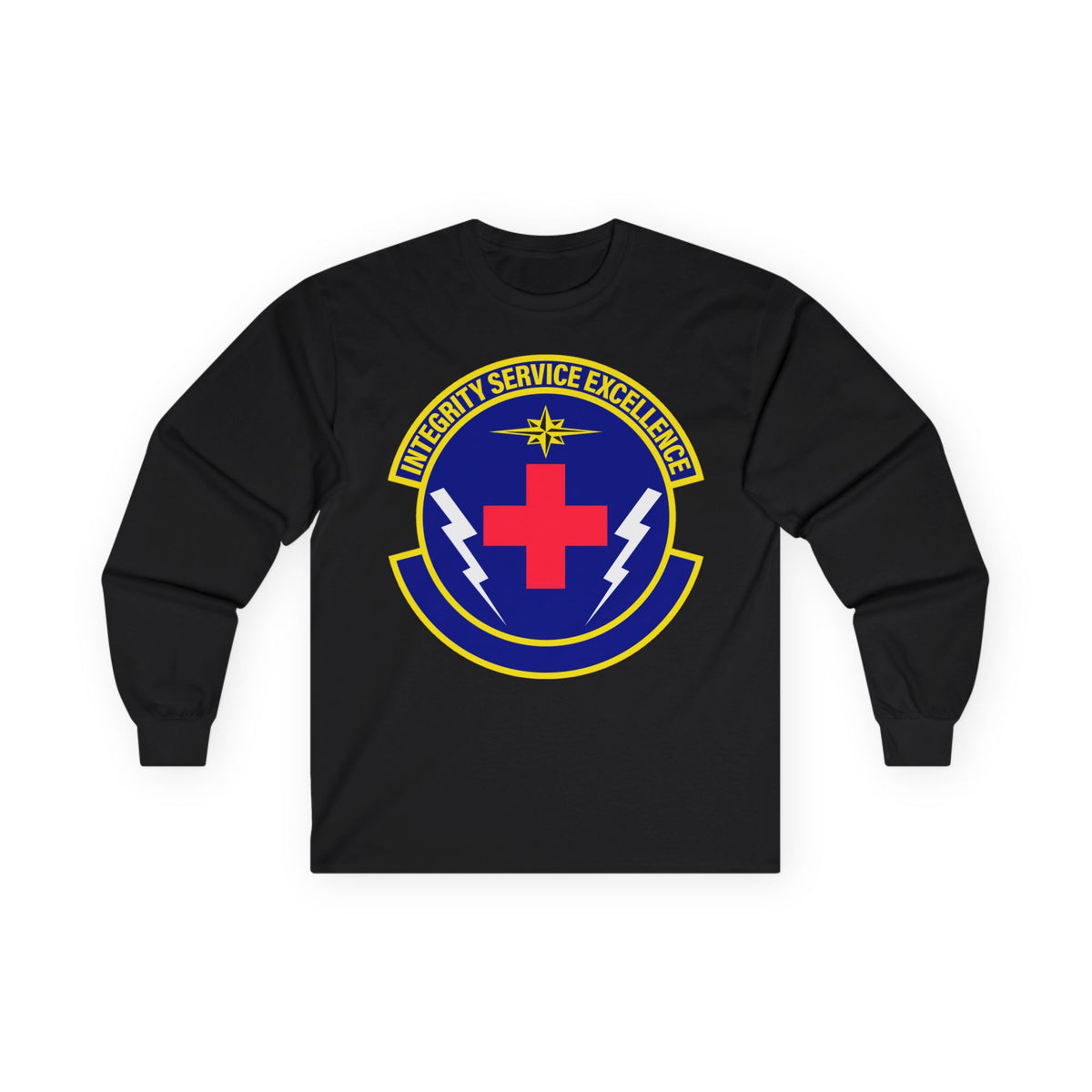 Unisex Ultra Cotton Long Sleeve Tee - USAF - 10th Healthcare Operations Sq wo txt