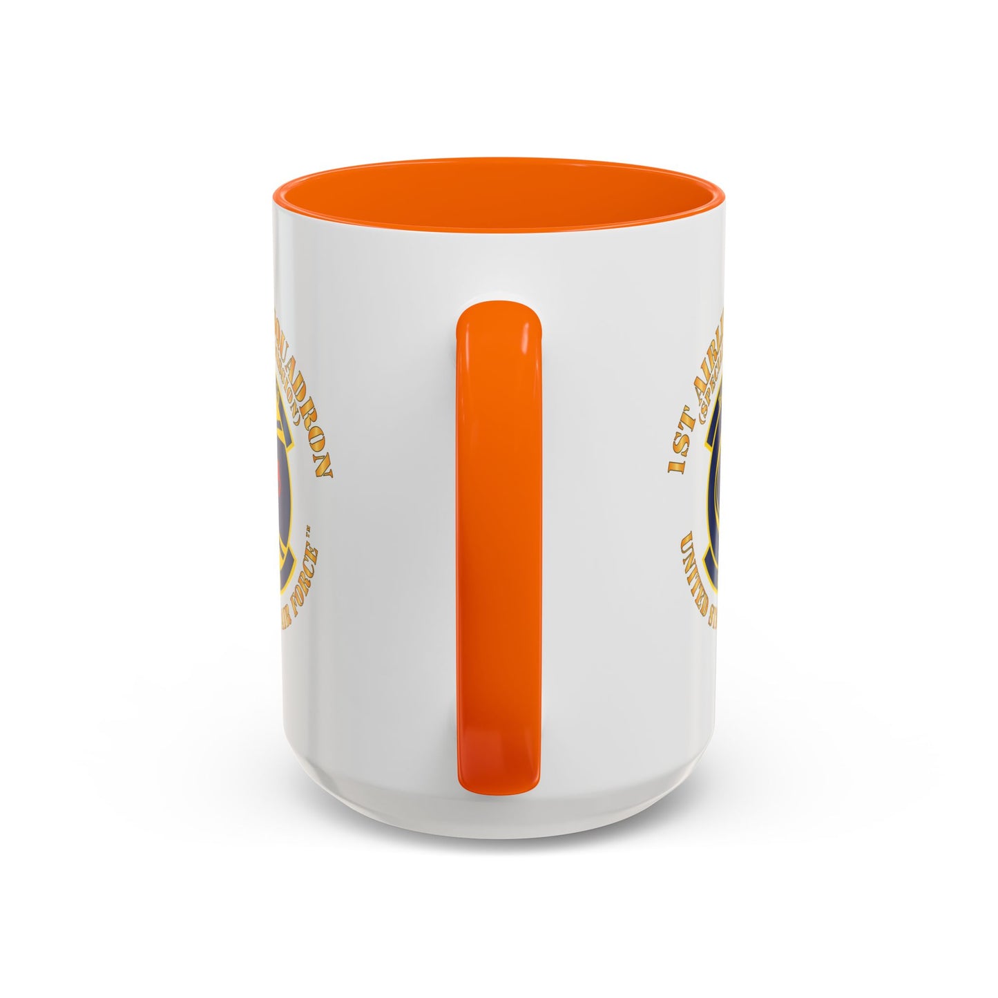 Accent Coffee Mug (11oz & 15oz) - USAF - 1st Airlift Squadron X 300