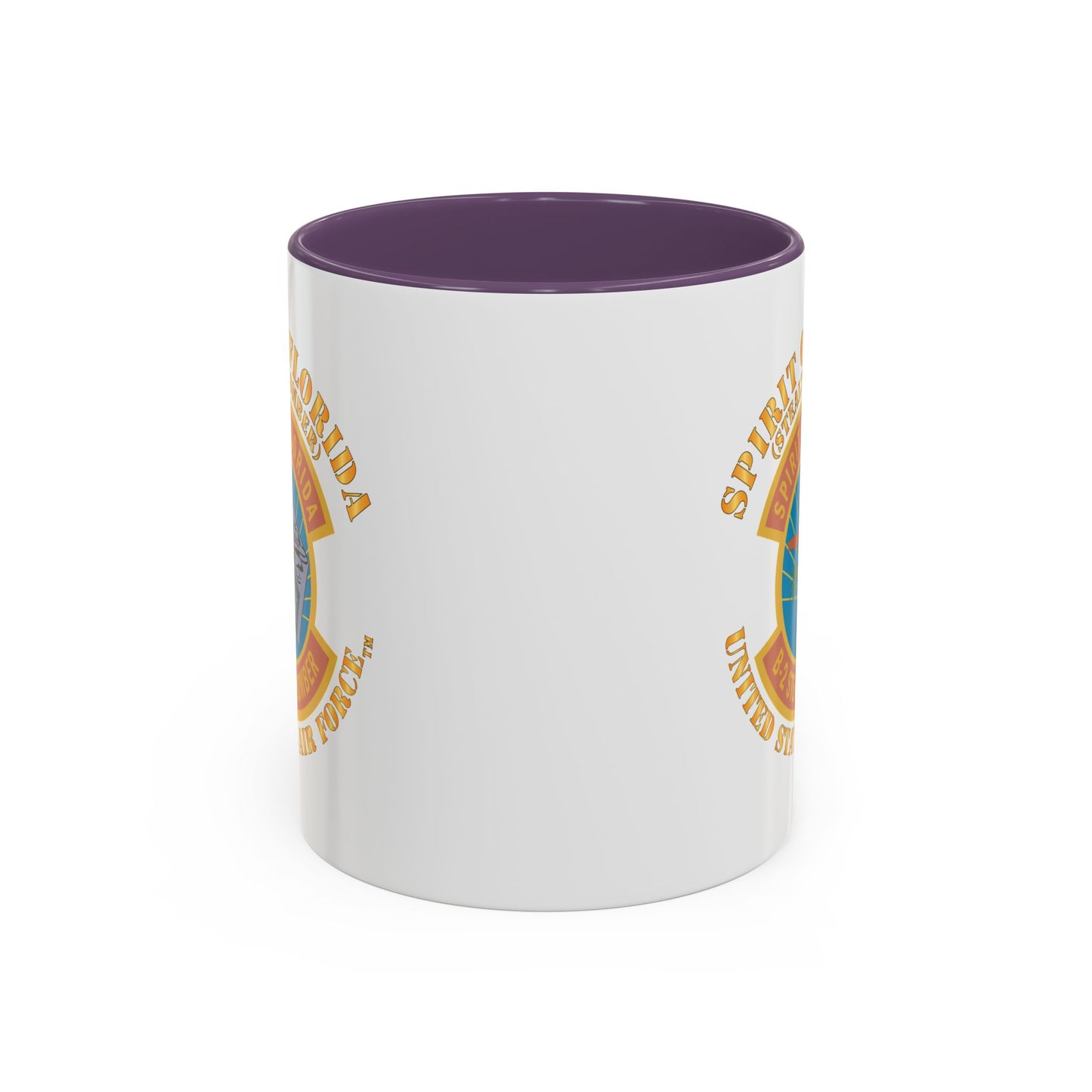 Accent Coffee Mug (11oz & 15oz) - USAF - B2 - Spirit of Florida - Stealth Bomber X 300
