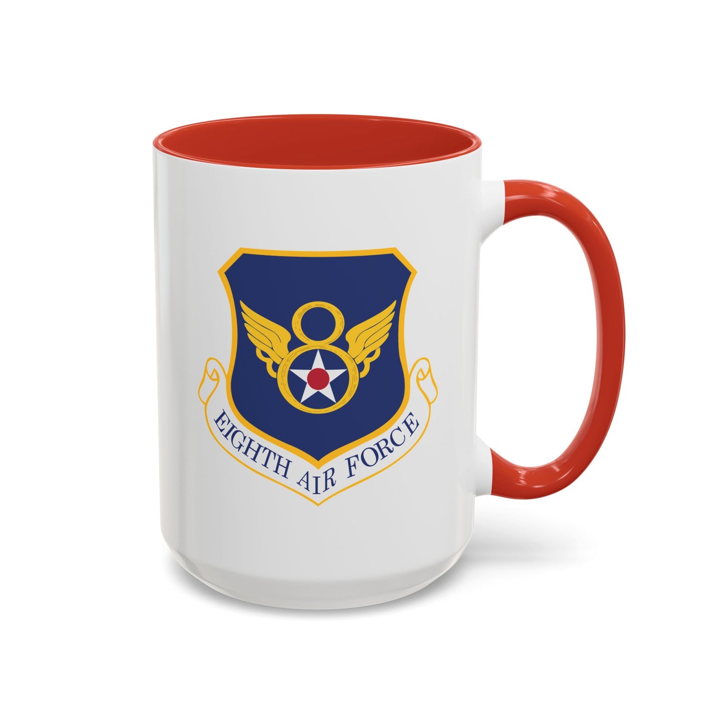 Accent Coffee Mug (11oz & 15oz) - USAF - 8th Air Force wo txt X 300