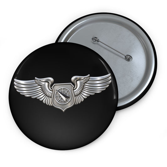 Custom Pin Button - USAF - Air Battle Manager Badge wo txt - 3D - Enhanced