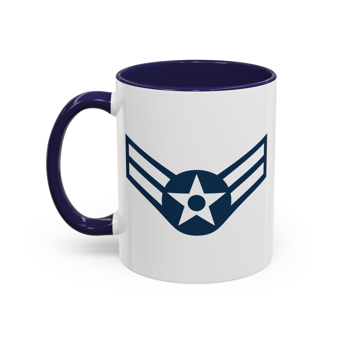 Accent Coffee Mug (11oz & 15oz) - USAF - Airman - First Class (E3) - 2020
