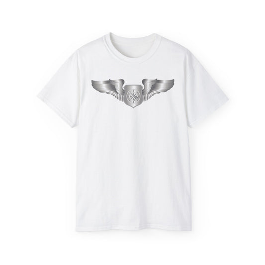 Unisex Ultra Cotton Tee - USAF - Air Battle Manager - Basic Wings wo Txt