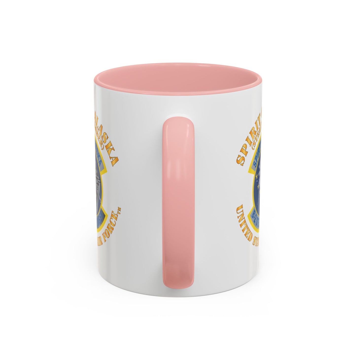 Accent Coffee Mug (11oz & 15oz) - USAF - B2 - Spirit of Alaska - Stealth Bomber X 300