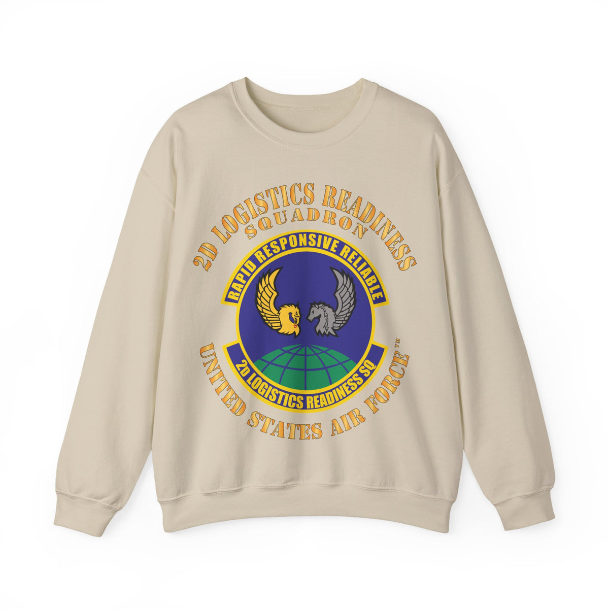 Crewneck Sweatshirt - USAF - 2d Logistics Readiness Squadron