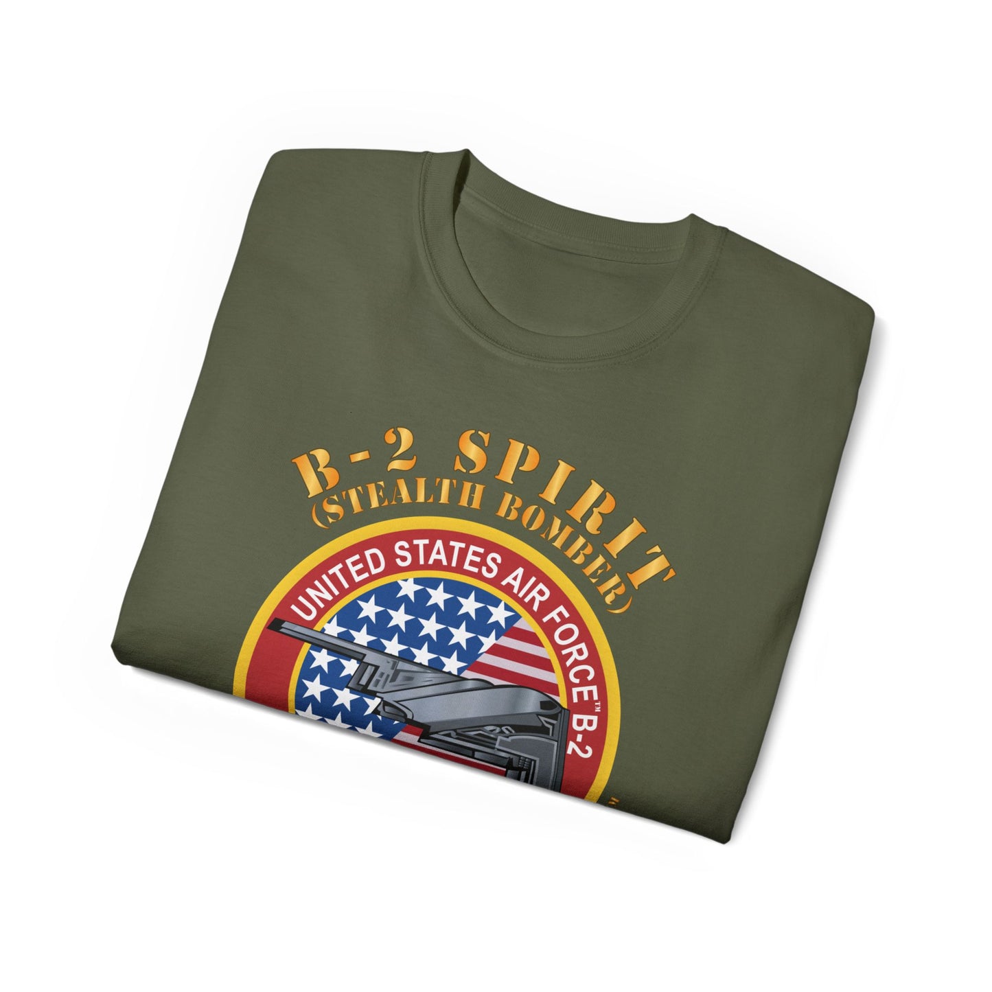 Unisex Ultra Cotton Tee - USAF - B2 - Spirit - Stealth Bomber X 300